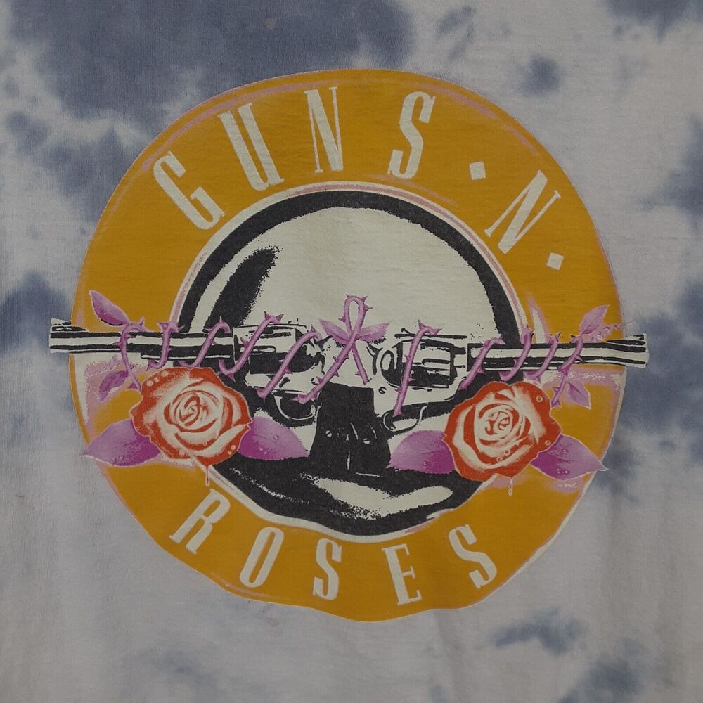 Guns N Roses Adult Mens L Tie Dye Here Today Gone To Hell T Shirt Short Sleeve